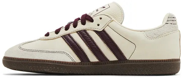 adidas Samba OG "Wonder White/Maroon"