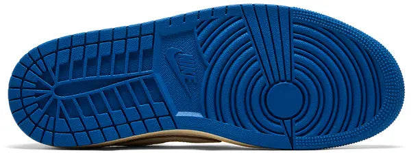 Jordan 1 Retro Low OG SP Fragment x Travis Scott ‘Sail Military Blue’
