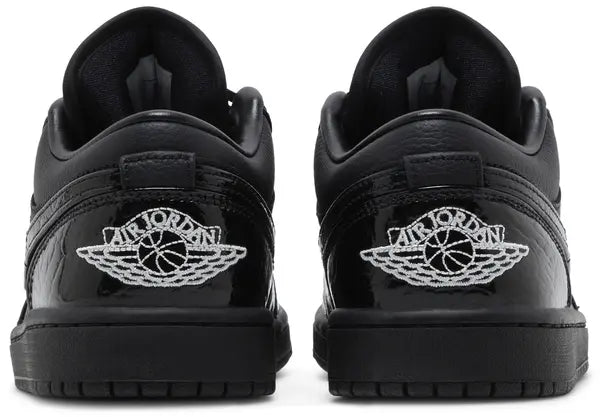 Air Jordan 1 Low 'Black Croc'