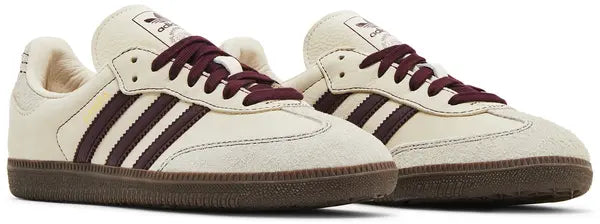 adidas Samba OG "Wonder White/Maroon"